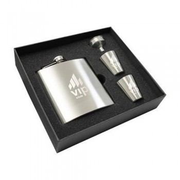 Hip Flask & Shot Glass Set