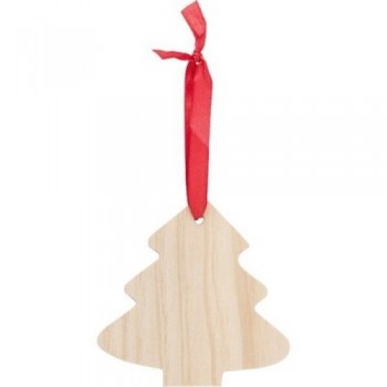 Wooden Christmas Tree Decoration