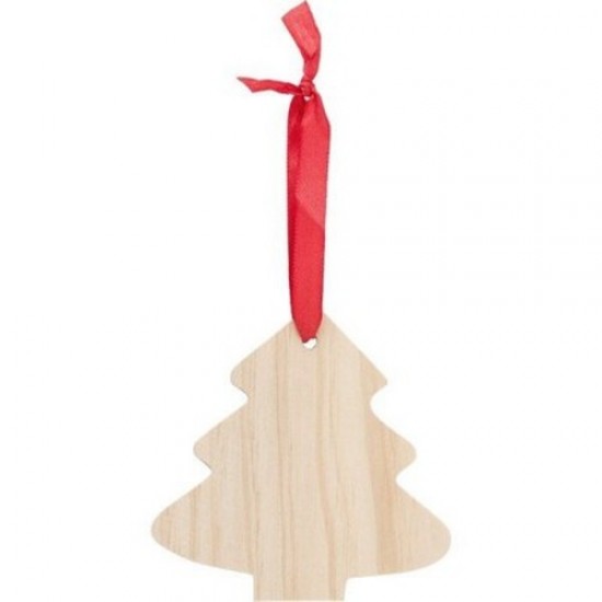 Wooden Christmas Tree Decoration